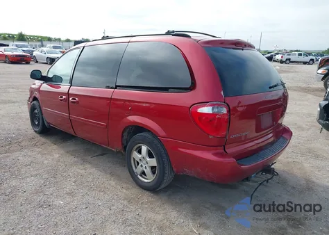 2007 Dodge Grand Caravan Sxt z USA, uszkodzony, nr VIN 2D4GP44L97R228930
